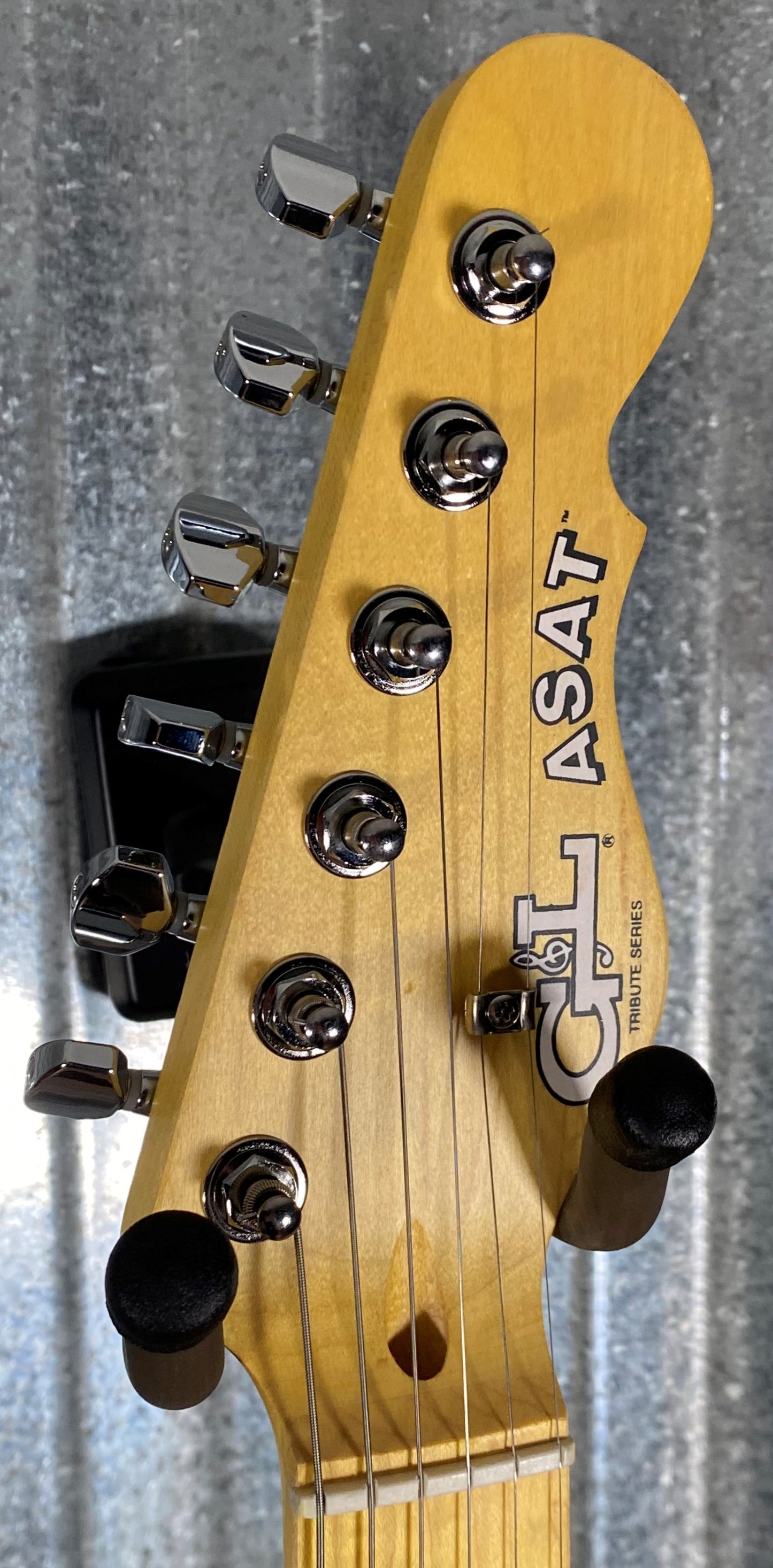 G&L Tribute ASAT Special Gloss Black Guitar #7058