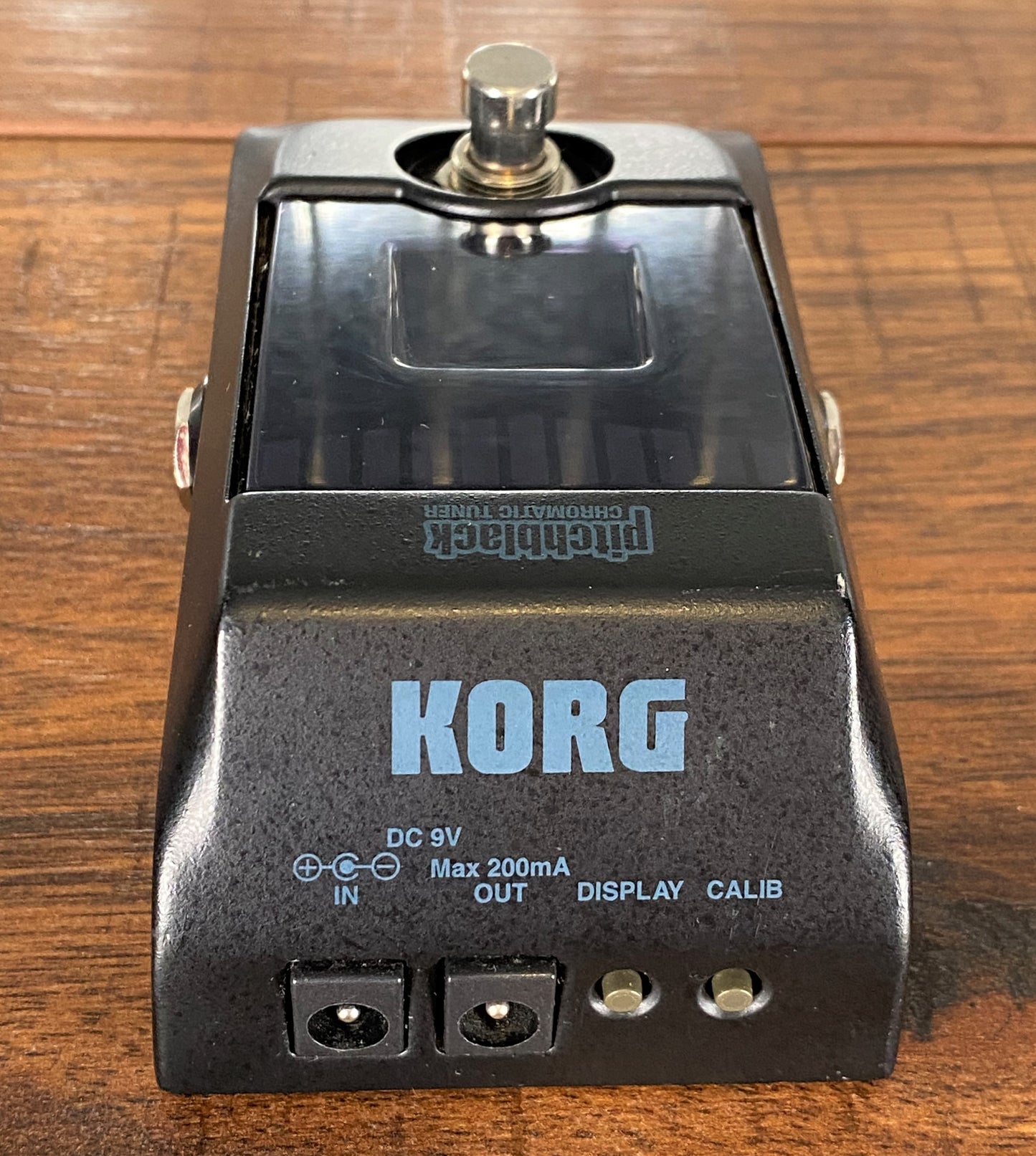 Korg PB-01 Pitchblack Guitar & Bass Chromatic Tuner Effect Pedal Used