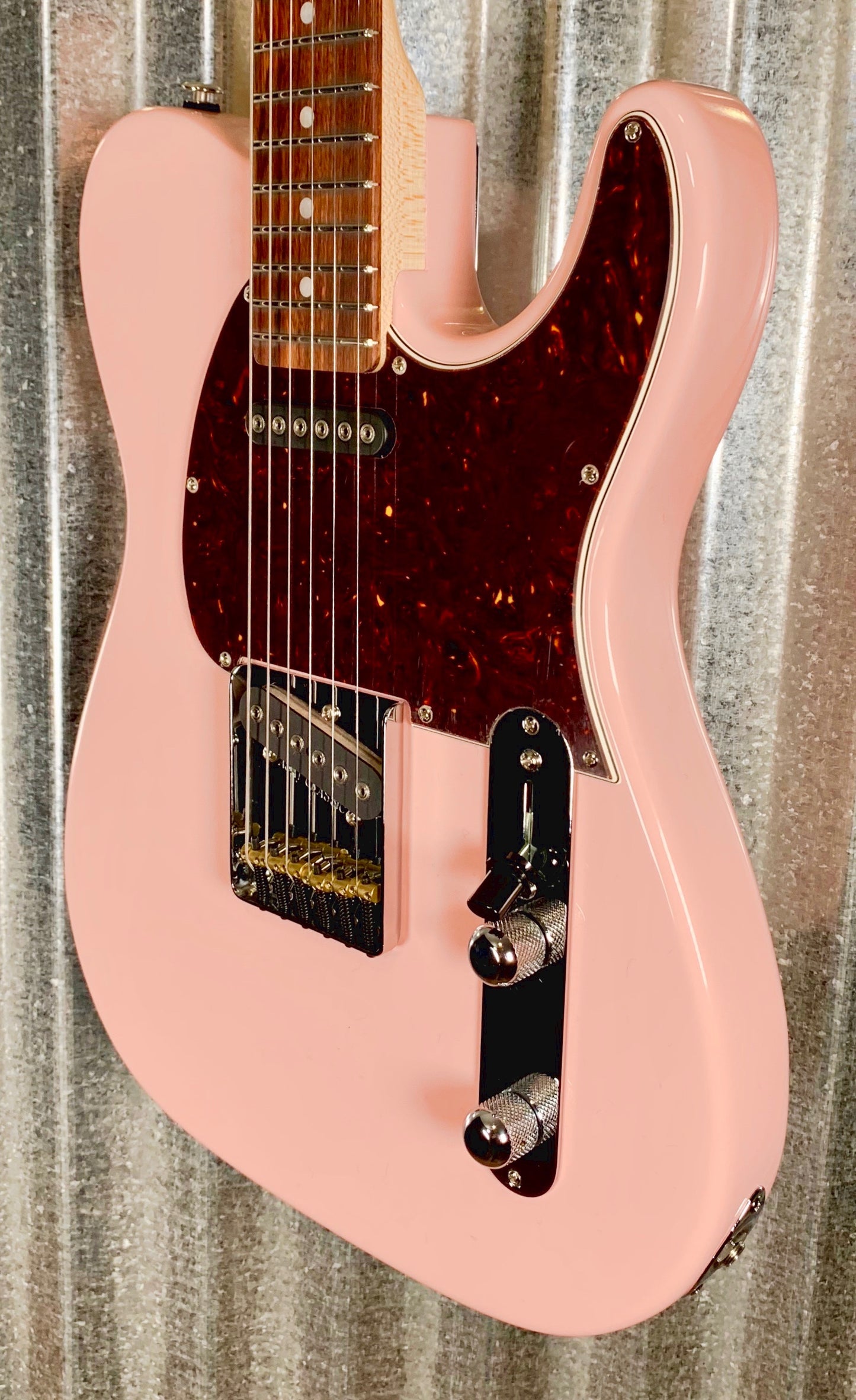 G&L USA Fullerton Custom ASAT Classic Shell Pink Guitar & Case 2019 #2112