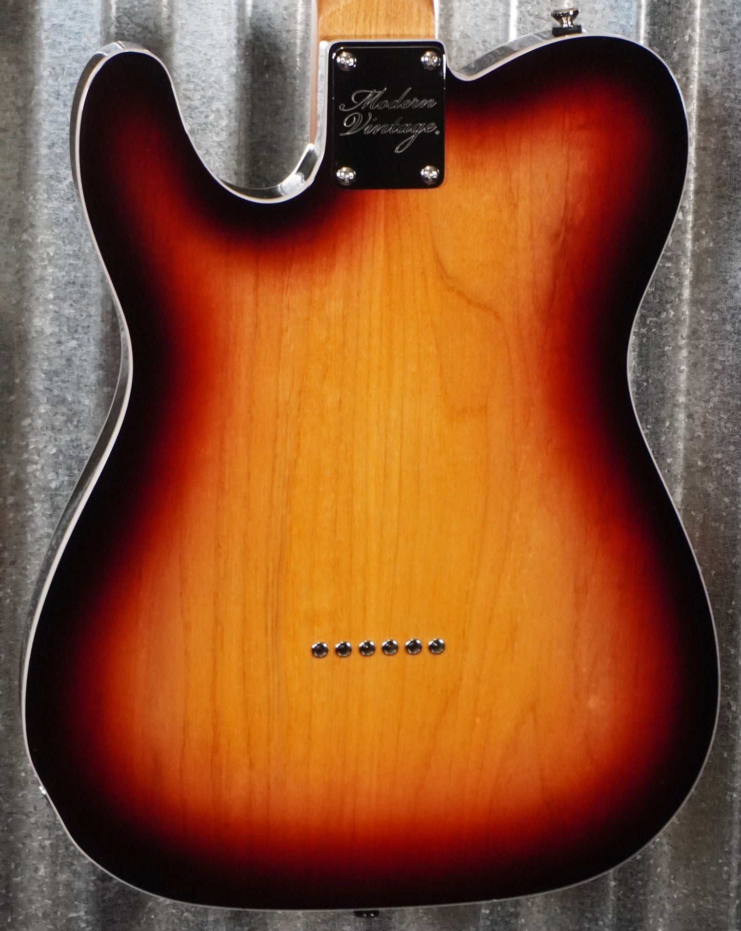 Modern Vintage MVT-64 60's Vintage Tele Guitar 3-Tone Sunburst #1144