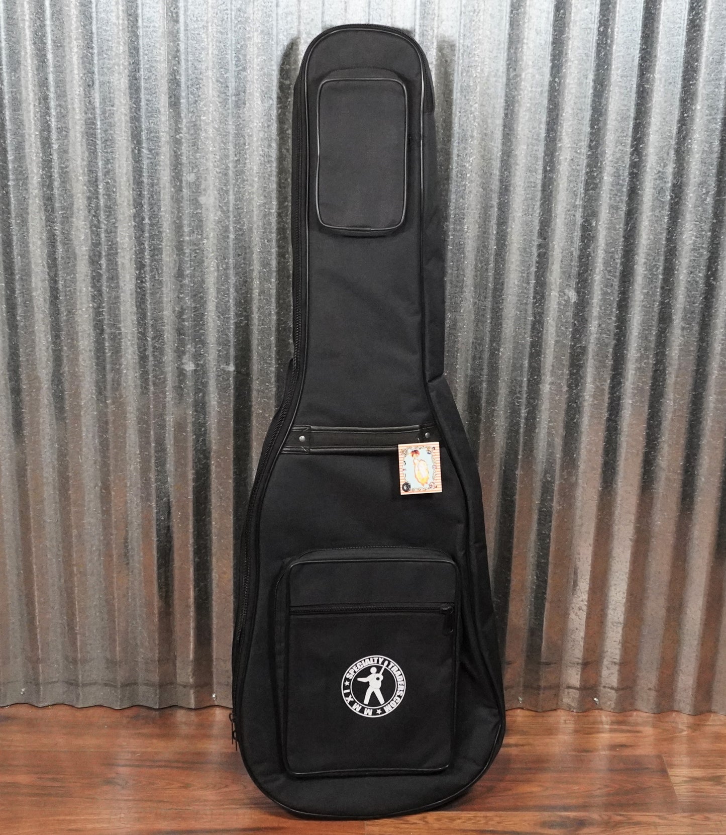 Modern Vintage MVJ4-66 60's Vintage 4 String Jazz Bass Fiesta Red & Bag #1136