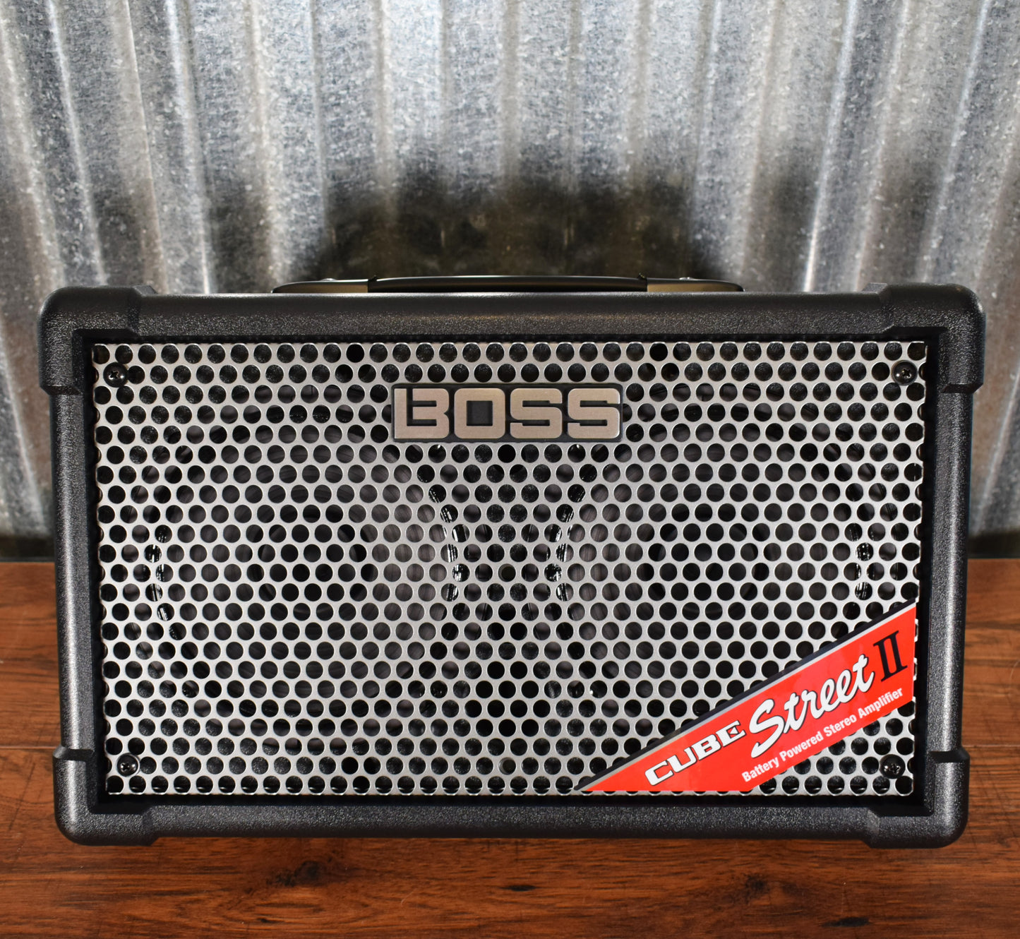 Boss CUBE Street II 10 Watt 2x6.5" Battery Powered Guitar Combo Amplifier CUBE-ST2 Black