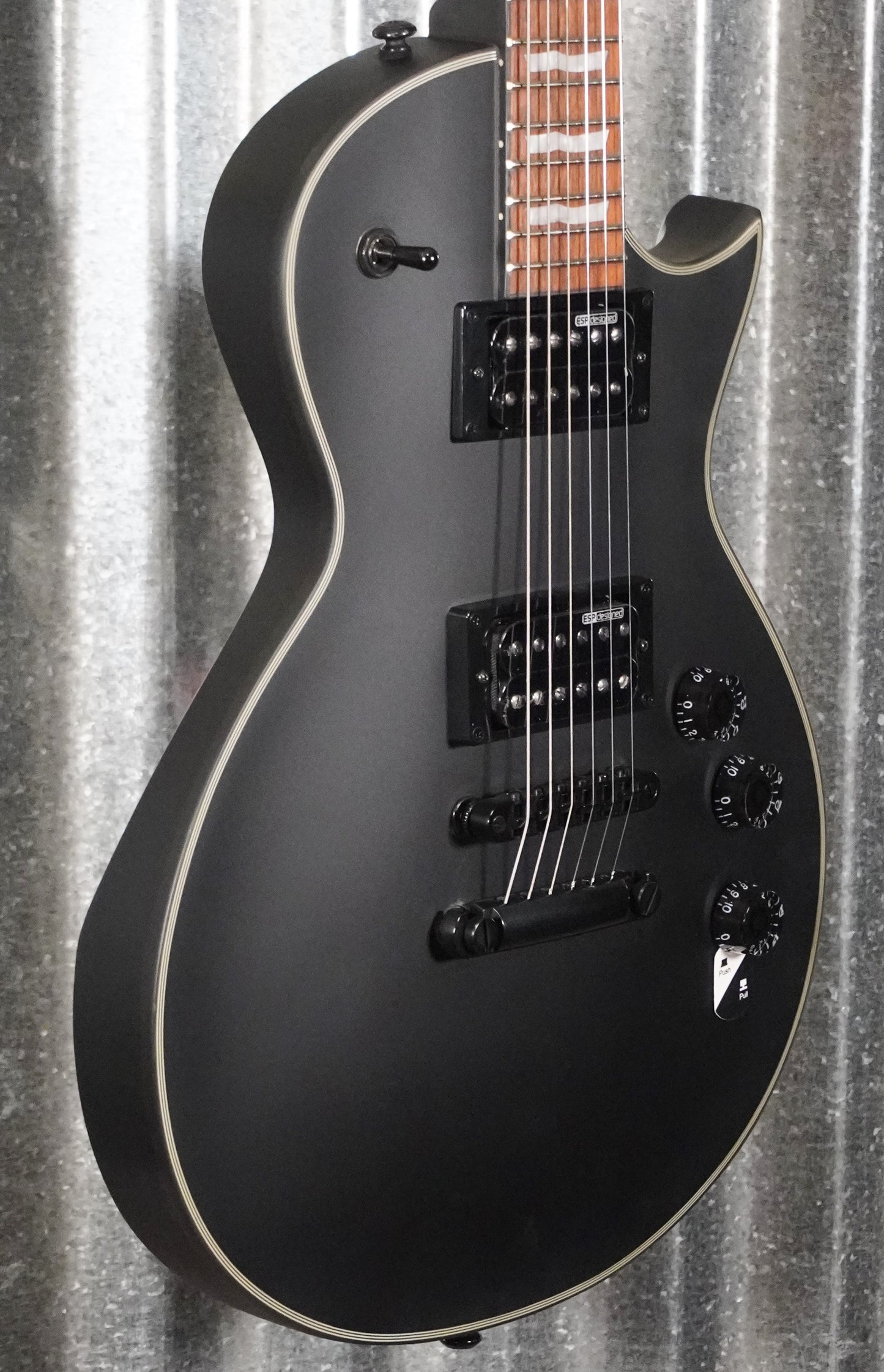ESP LTD EC-256 EC Series Black Satin Guitar LEC256BLKS #0688
