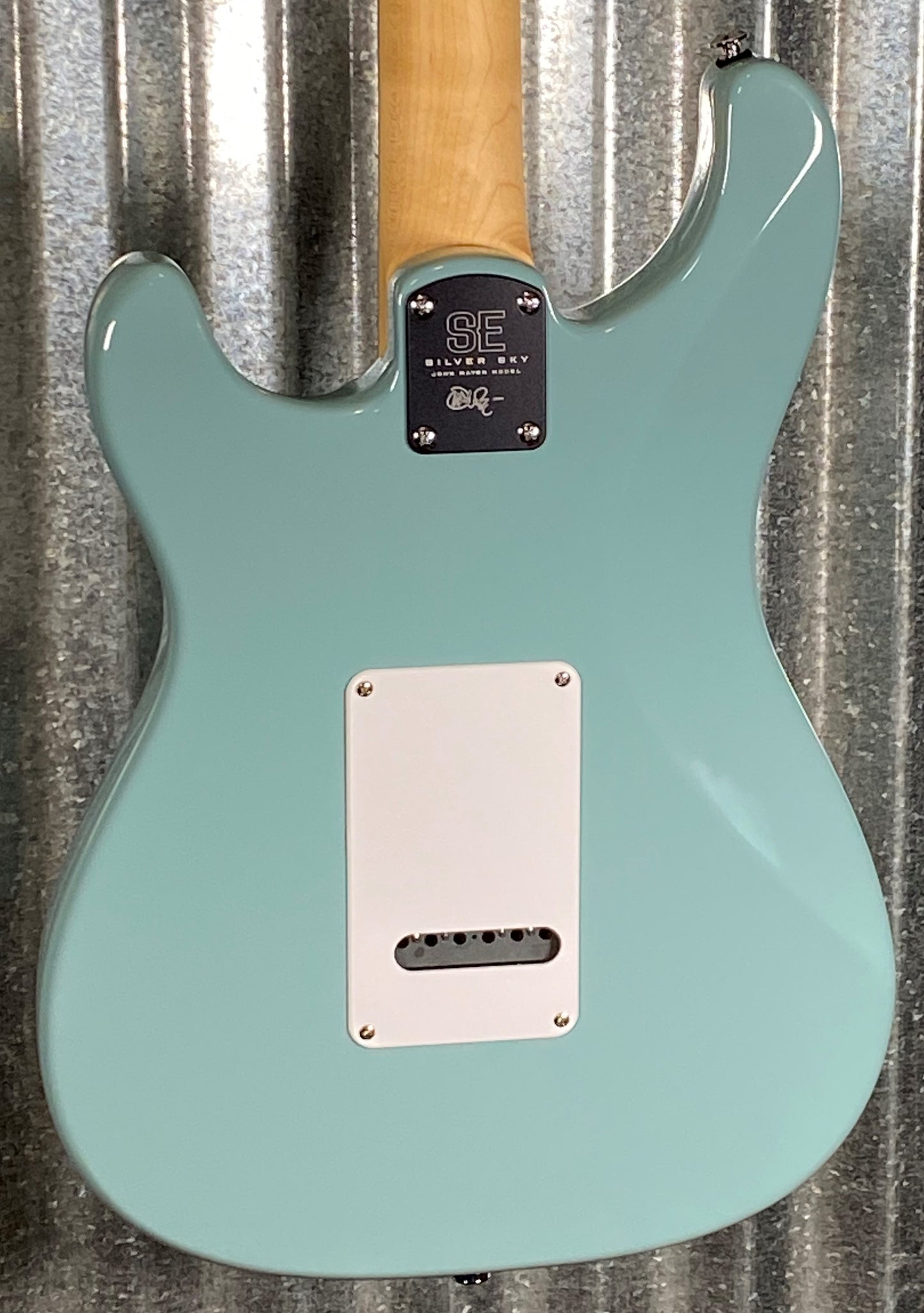 PRS Paul Reed Smith SE Silver Sky Stone Blue Guitar & Bag #5445