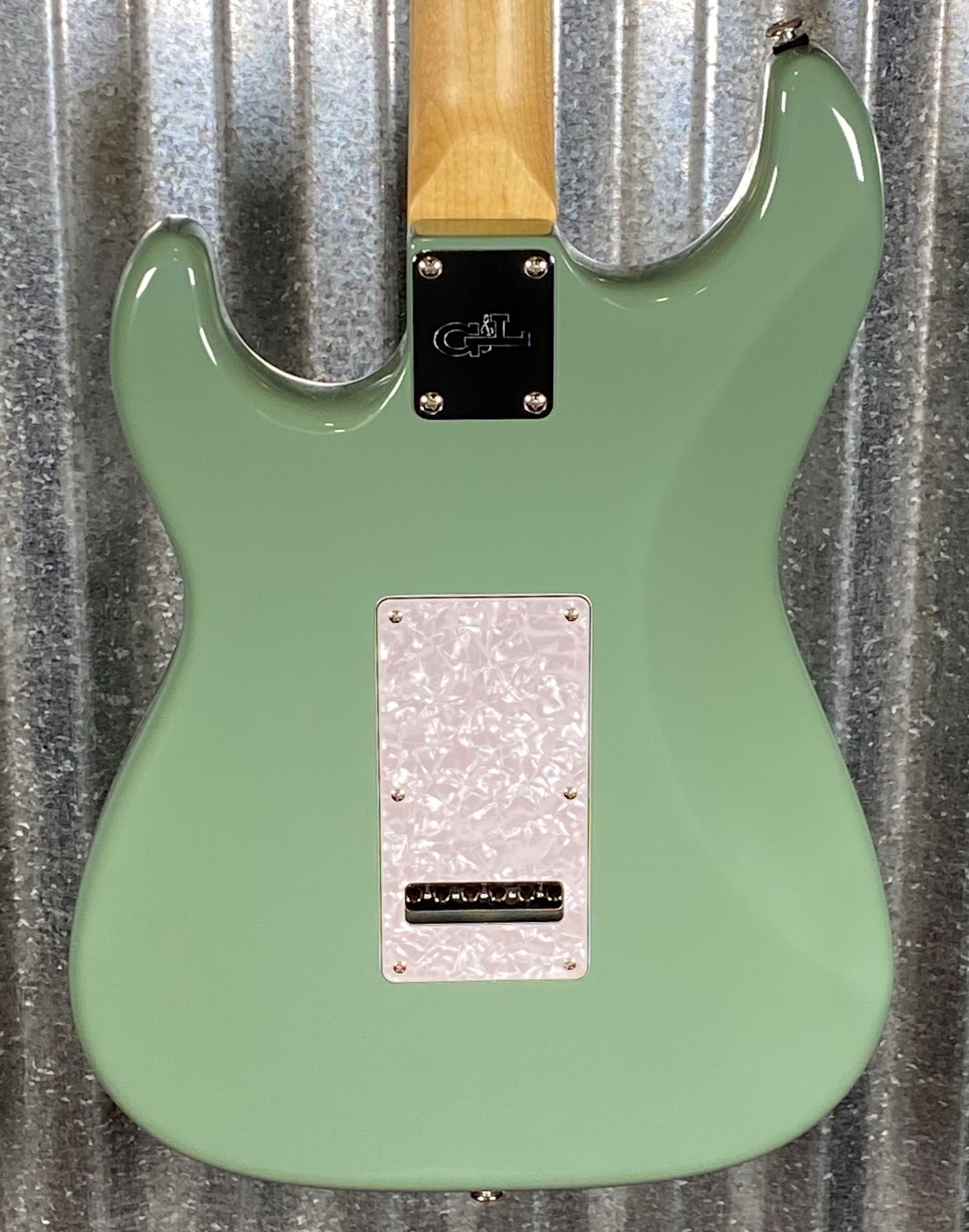 G&L USA 2021 Fullerton Deluxe Legacy HSS 2 Matcha Green Tea Electric Guitar & Bag #1080 Used