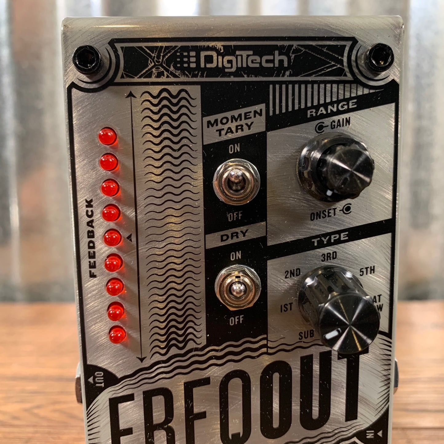 DigiTech FreqOut Frequency Dynamic Feedback Generator Guitar Effect Pedal Demo