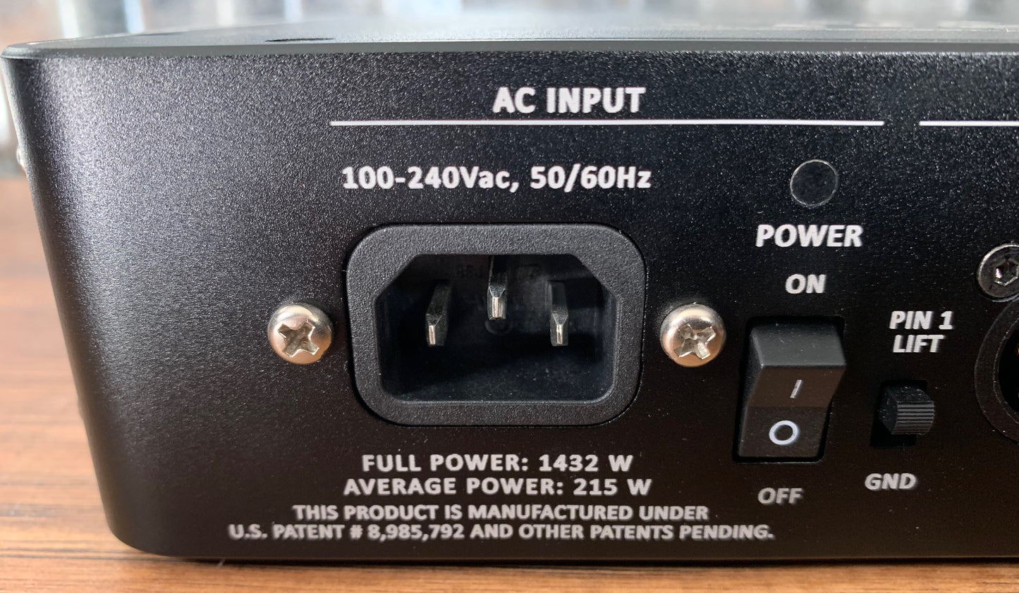 Gallien Krueger GK Legacy 1200 Watt Ultralight Bass Amplifier Head with Overdrive