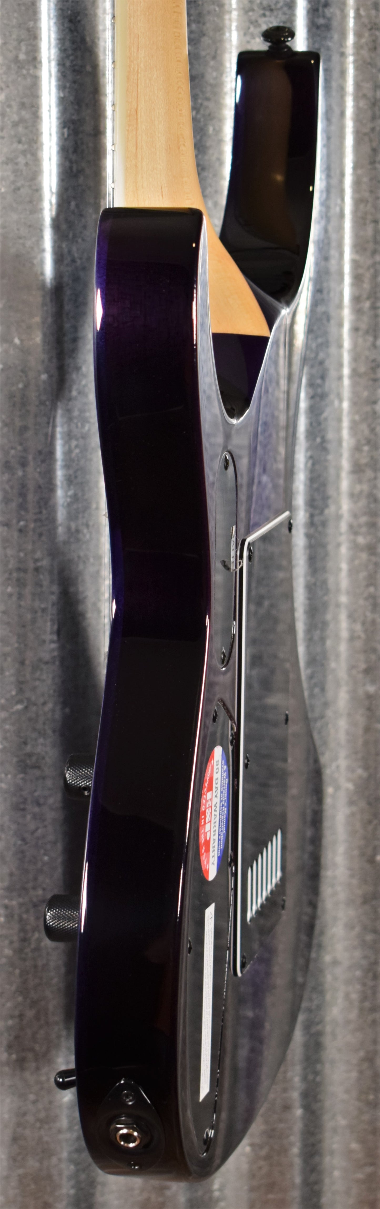 ESP LTD SH-7 Evertune Brian "Head" Welch Signature See Thru Purple Guitar & Case SH7ETFMSTP #1417 Demo