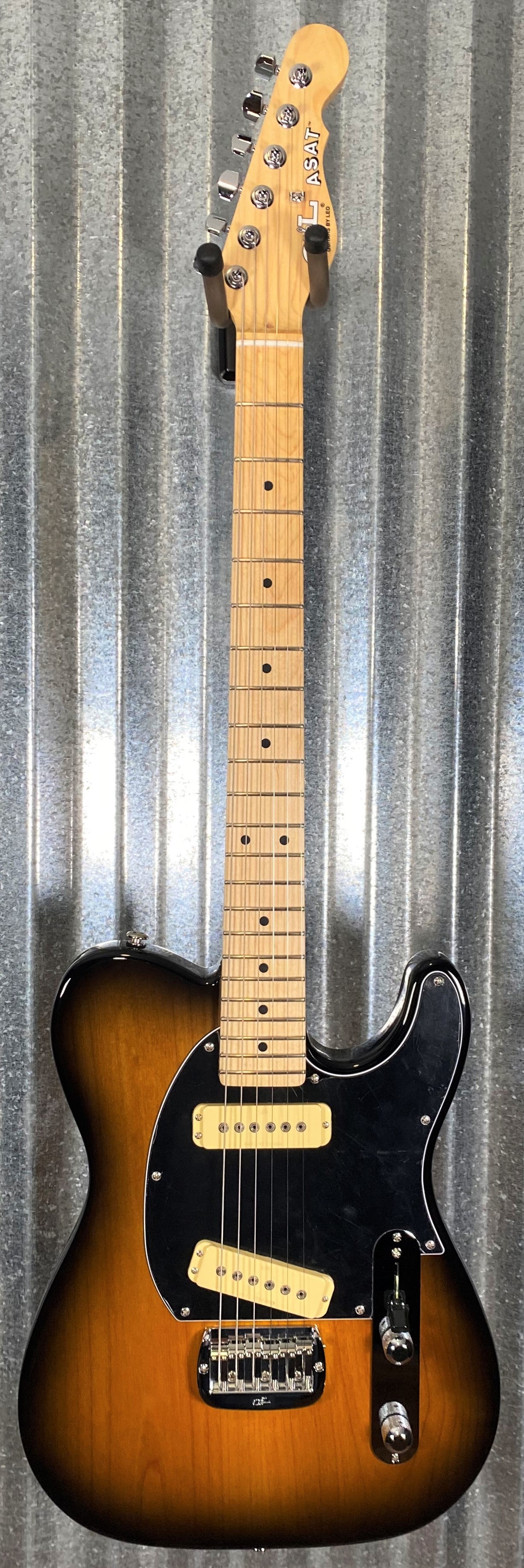 G&L USA ASAT Special 2-Tone Sunburst Guitar & Case #7187