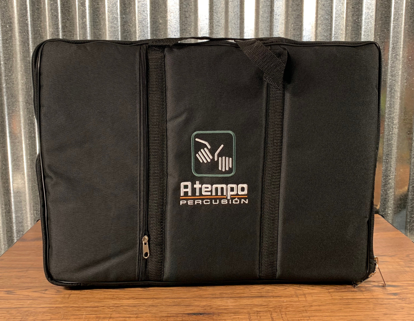 ATempo Percussion CJ-PERF-03 Black Stripe Performance Series Cajon & Bag