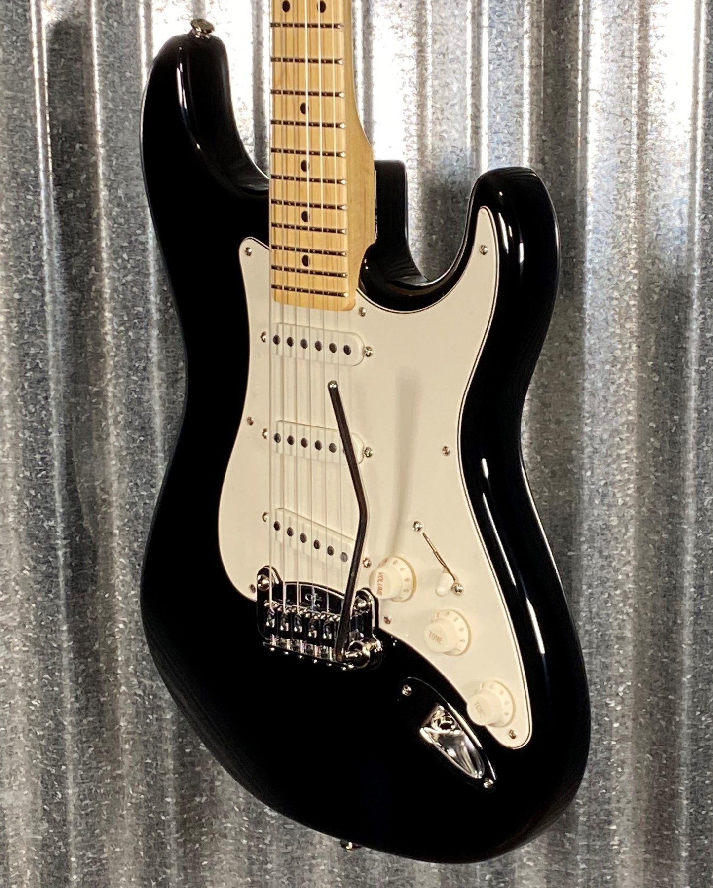 G&L USA 2023 Fullerton Deluxe Legacy Jet Black Guitar & Bag #2031 Used