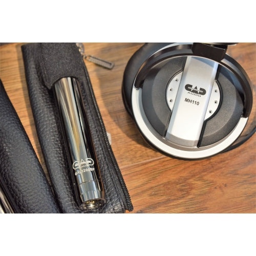 CAD Audio GXL2200BPSP Black Pearl Studio Mic GXL1200BP & MH110 Headphone Pack