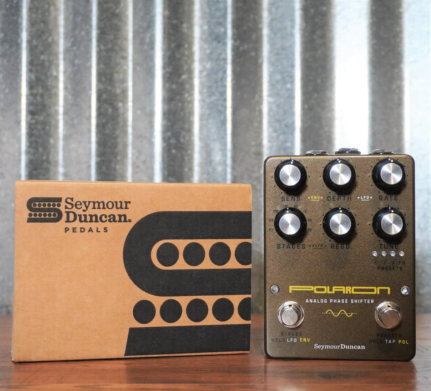 Seymour Duncan Polaron Analog Phase Shifter Guitar Effect Pedal Demo