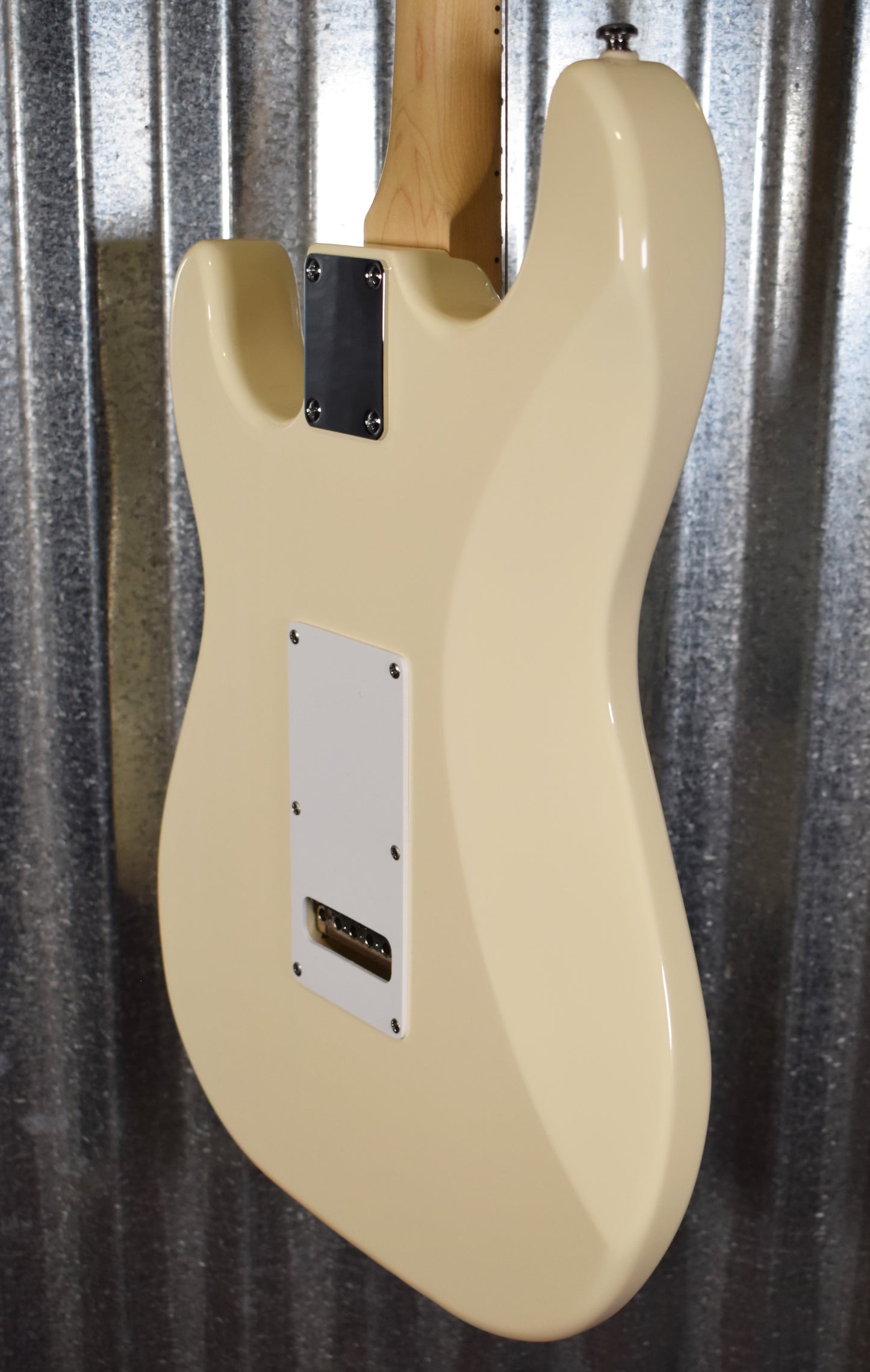 G&L Tribute Legacy Olympic White Poplar Satin Neck Guitar #5435 Used