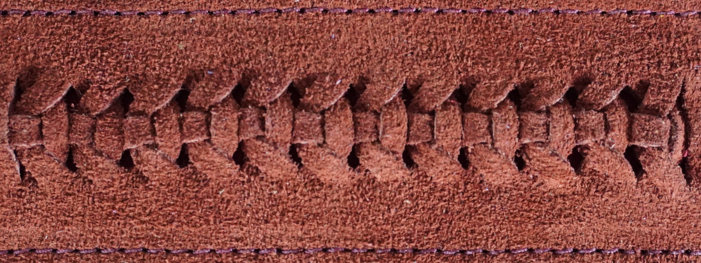 Levy's Leathers Guitar Strap MS417PRG-RST 2" Adjustable Suede Guitar & Bass Strap Rust