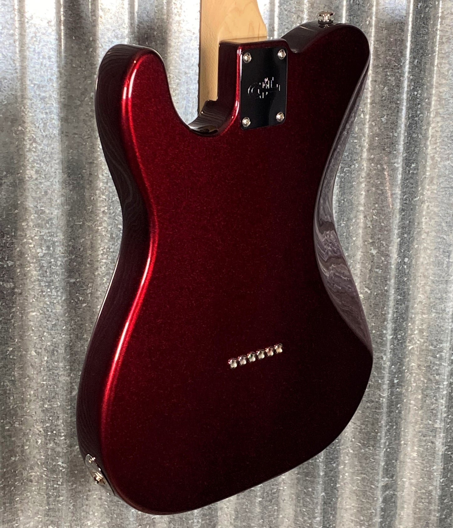 G&L USA 2023 Custom ASAT Classic Bluesboy Ruby Red Metallic Guitar & Bag #1201 Used