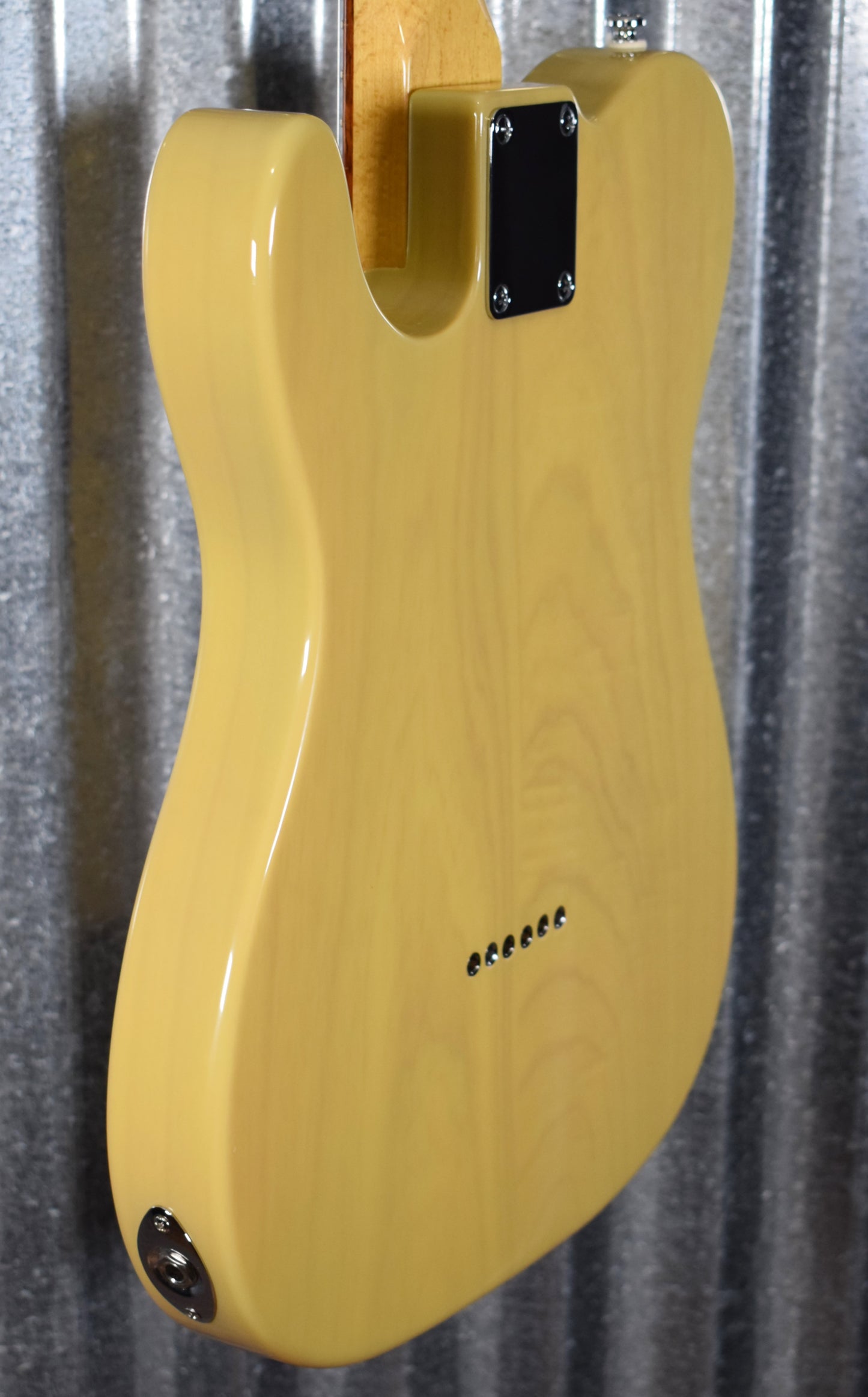 G&L Tribute ASAT Classic Bluesboy Semi Hollow Blonde Natural Neck Guitar #6083 Used