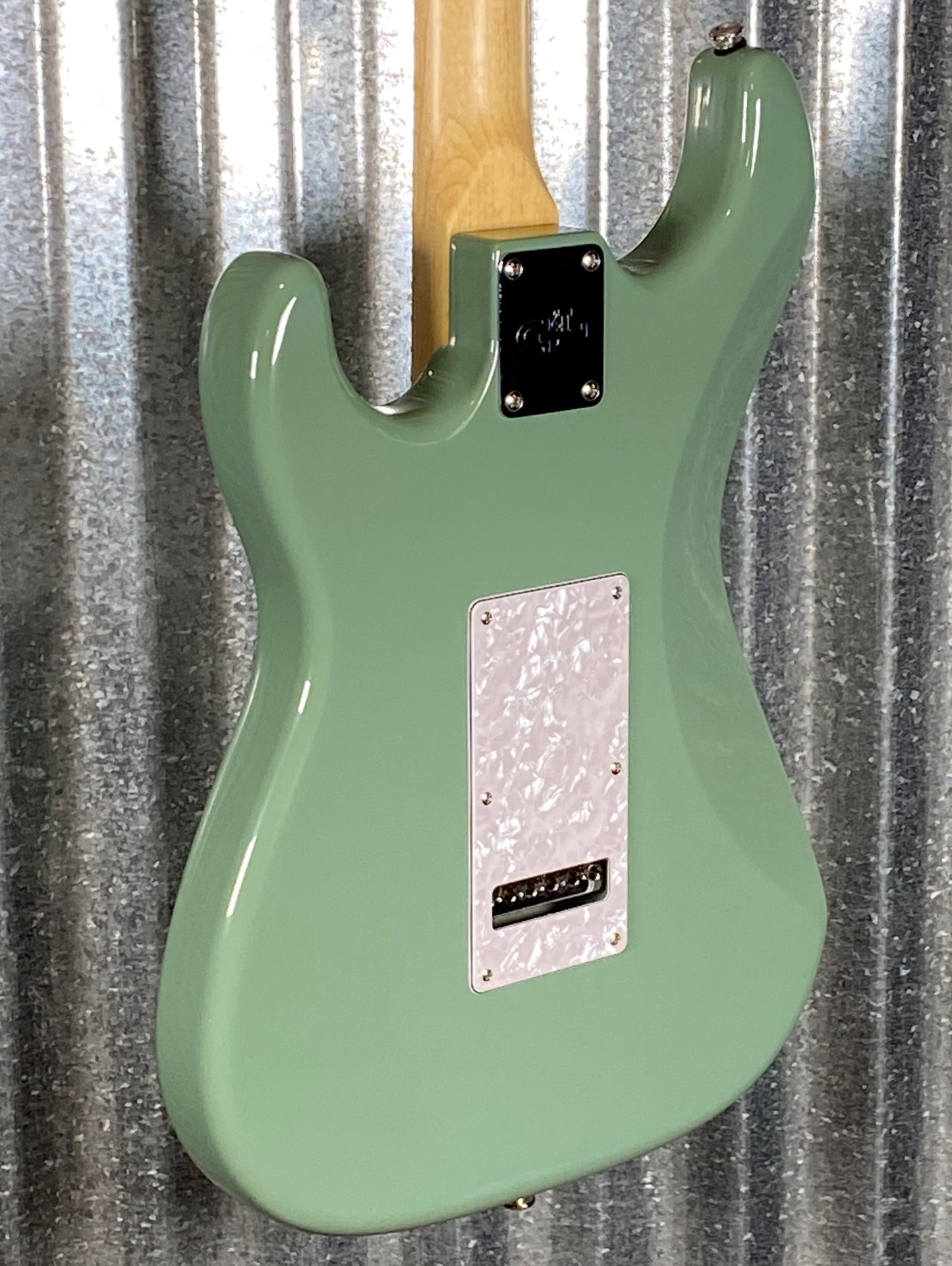 G&L USA 2021 Fullerton Deluxe Legacy HSS 2 Matcha Green Tea Electric Guitar & Bag #1080 Used