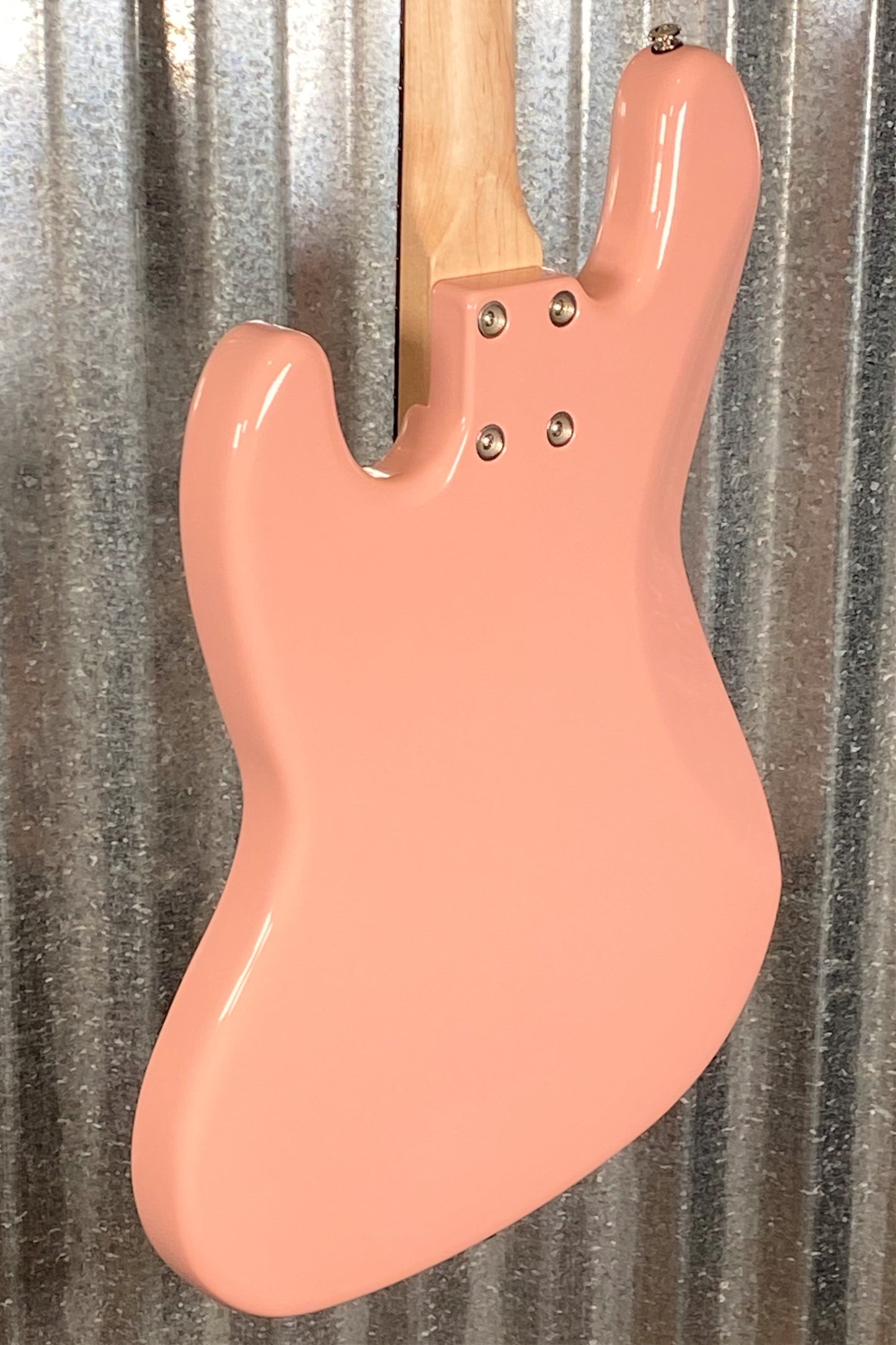 G&L USA JB Shell Pink 4 String Bass & Case #8200