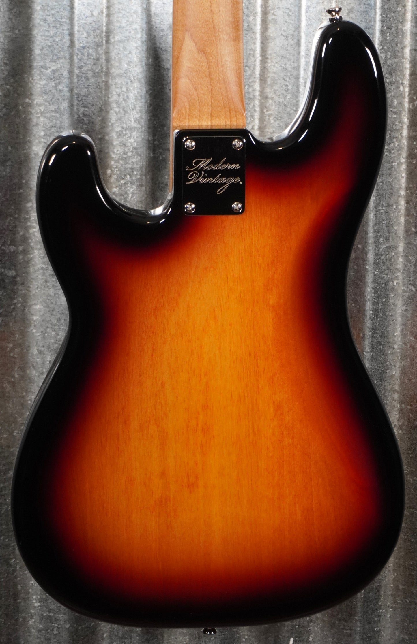 Modern Vintage MVP4-62 60's Vintage 4 String Precision Bass 3 Tone Sunburst & Bag #1188