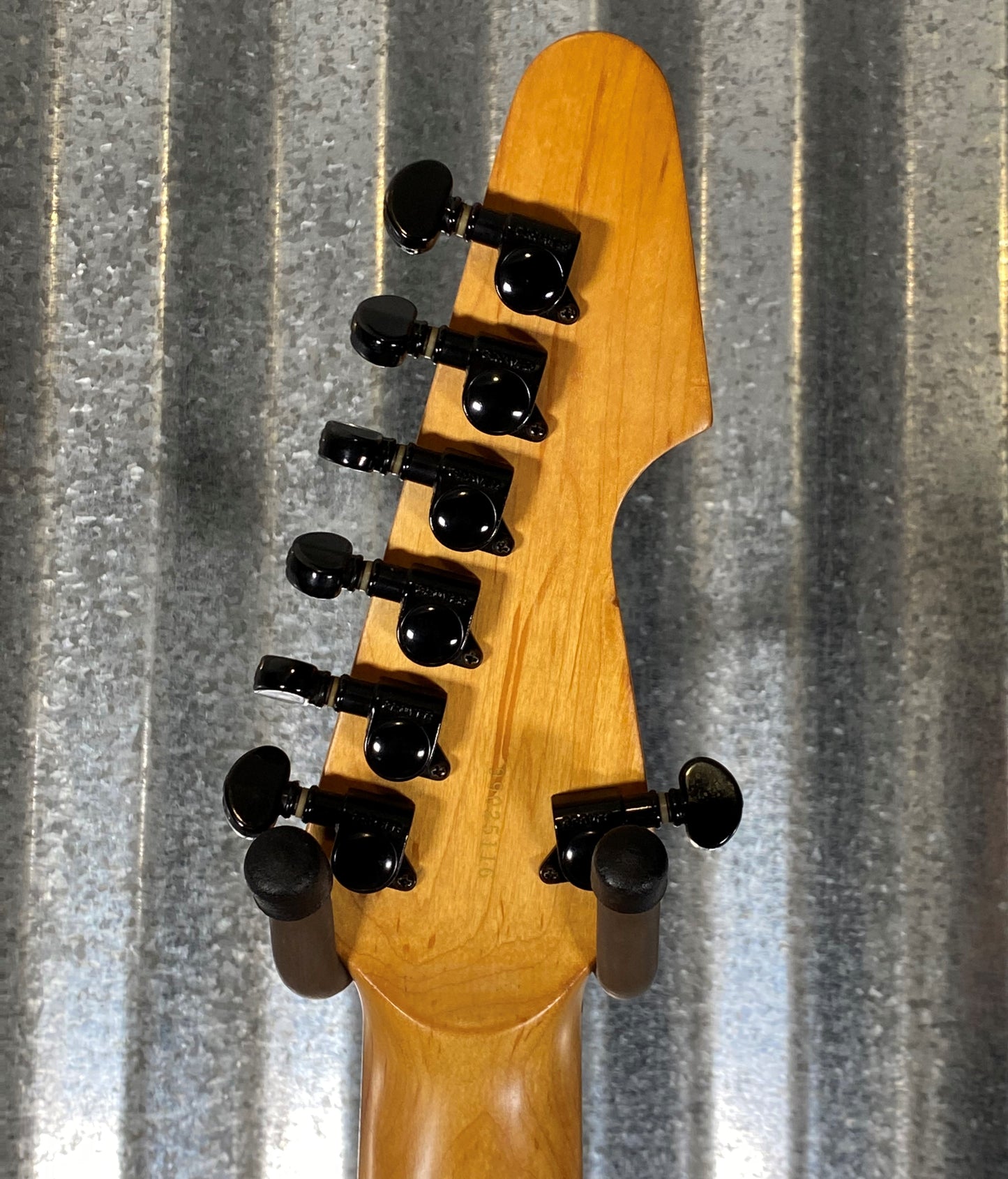 Schecter Diamond Series A-7 7 String Guitar Black #5116 Used