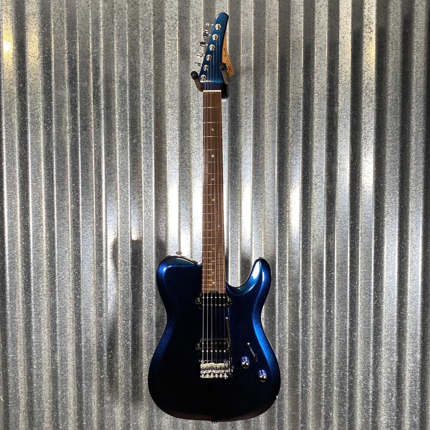 Musi Virgo Fusion Telecaster Deluxe Tremolo Indigo Blue Guitar #0421 Used