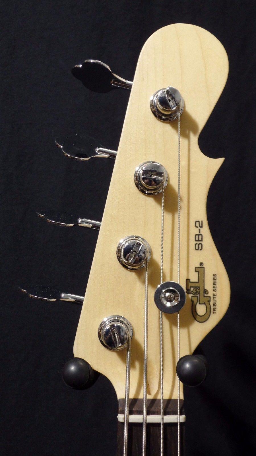 G&L Tribute SB2 Electric Bass in Gloss White #5227