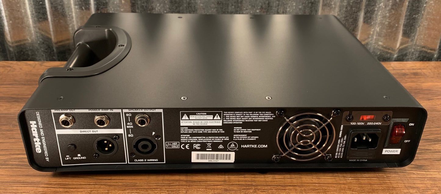 Hartke TX600 600 Watt Lightweight Tube Preamp Bass Amplifier Head
