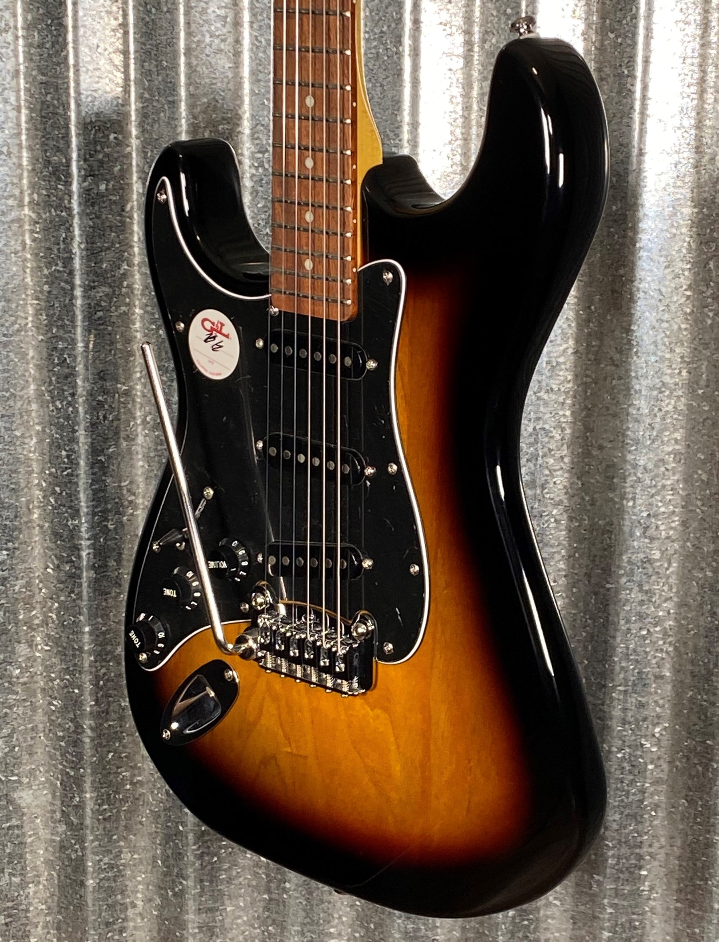 G&L Tribute Legacy 3 Tone Sunburst Left Hand Guitar #9650