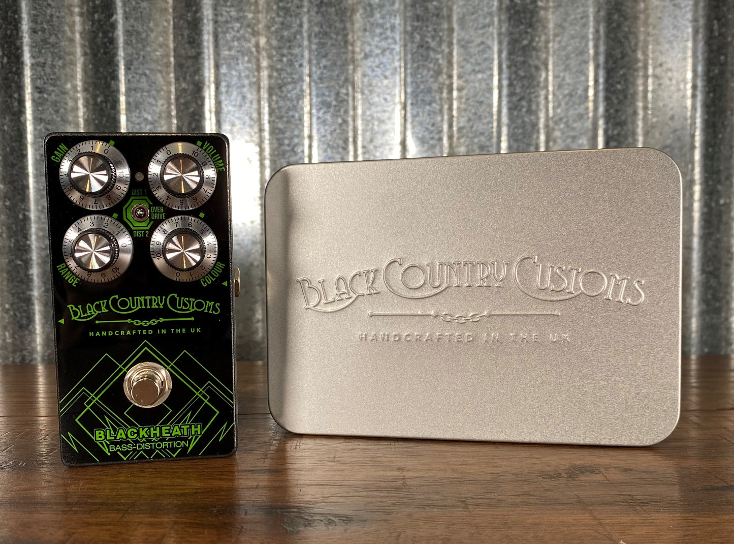 Laney Black Country Customs Blackheath Bass Distortion Effect Pedal BCC-BLACKHEATH