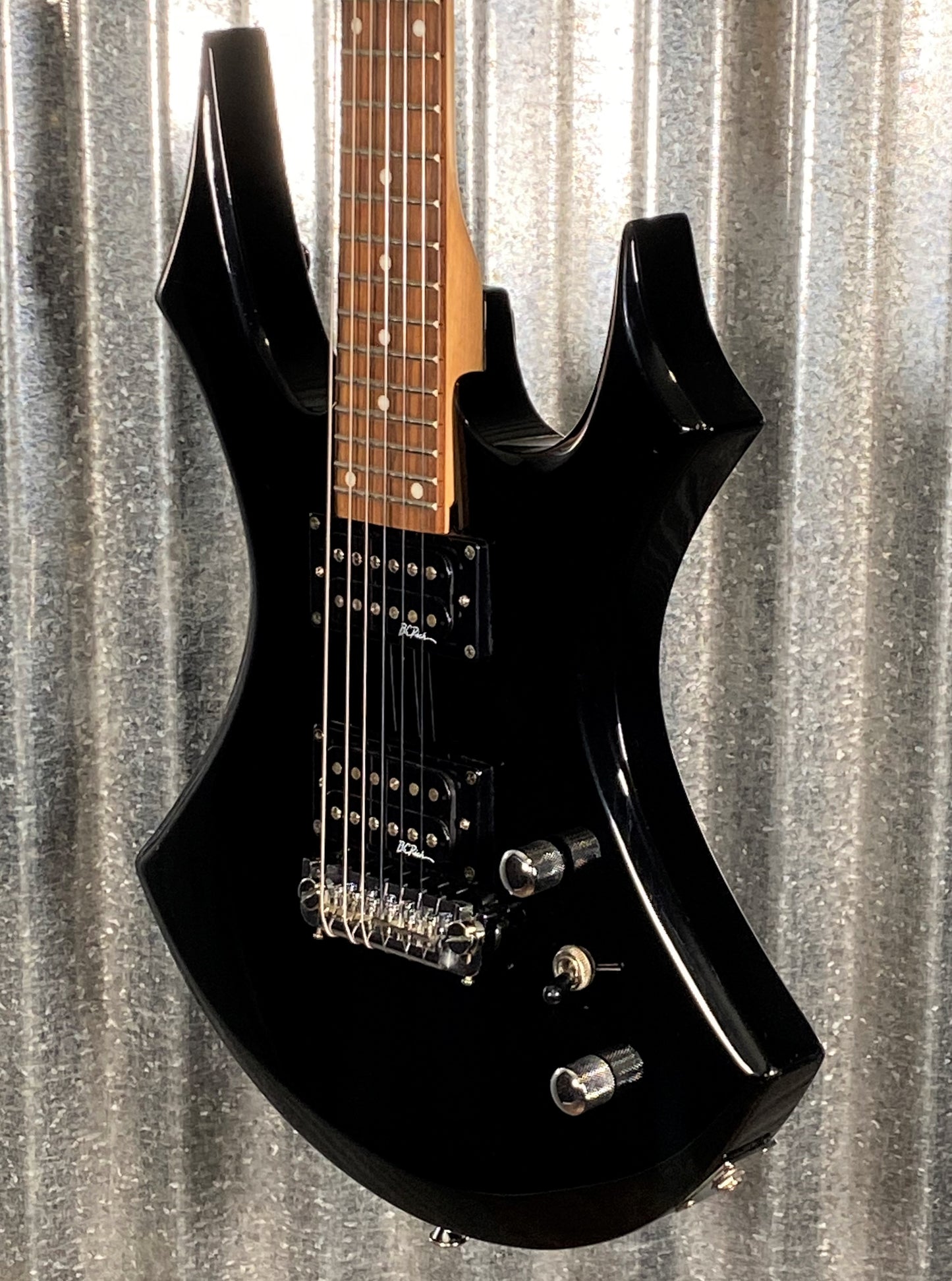 BC Rich VG-1 Virgin Black Guitar #3637 Used