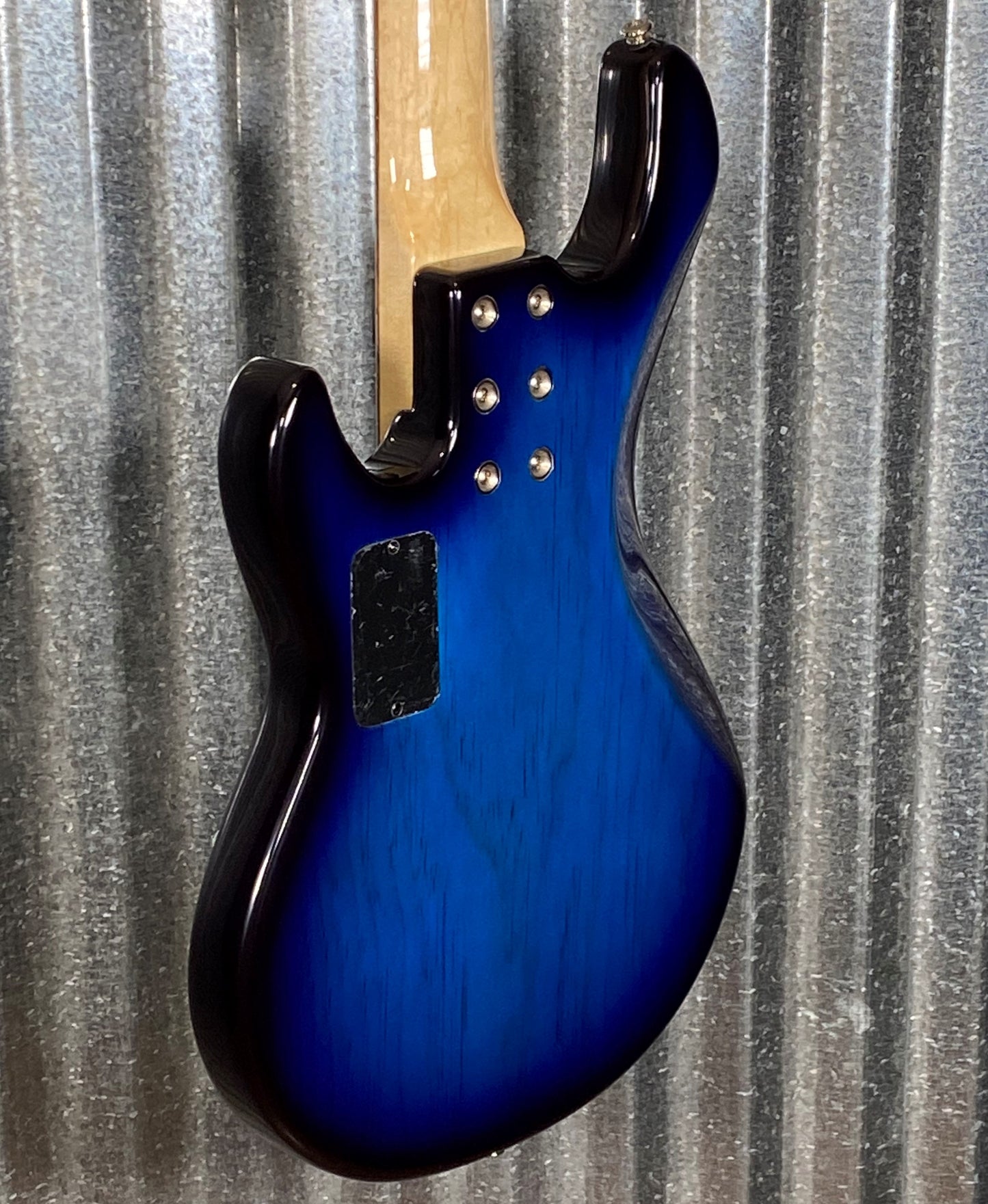 G&L USA CLF L-2500 S750 Blueburst 5 String Bass & Case #0220
