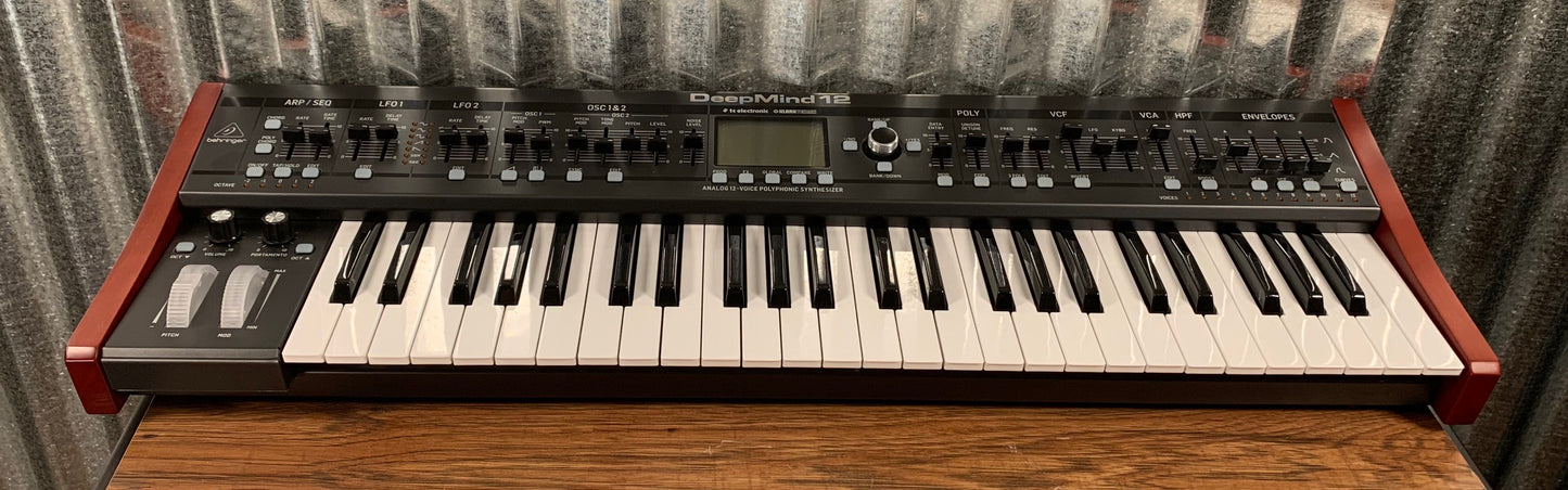 Behringer Deepmind 12 Voice Polyphonic Keyboard Synthesizer #1705 Used