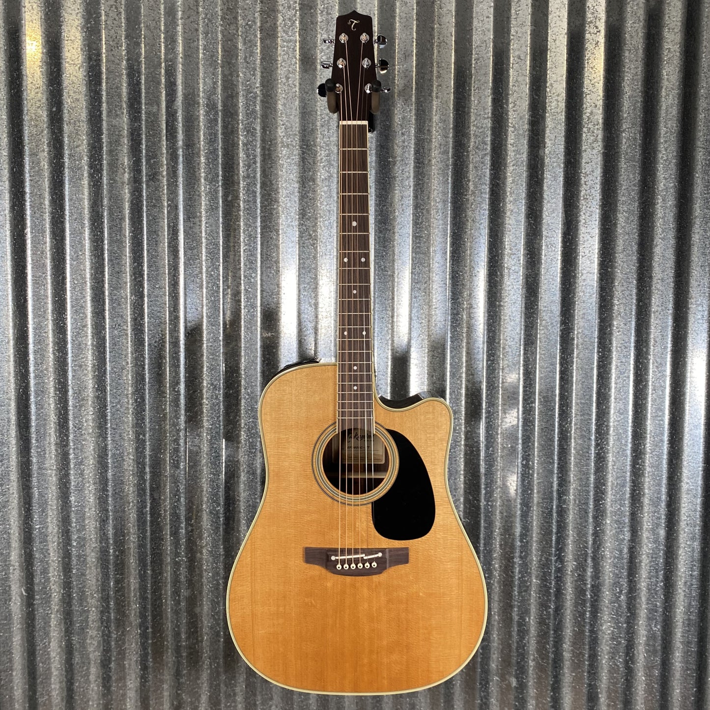 Takamine EF360SC-TT Natural Cutaway Acoustic Electric Guitar & Case Japan #0890