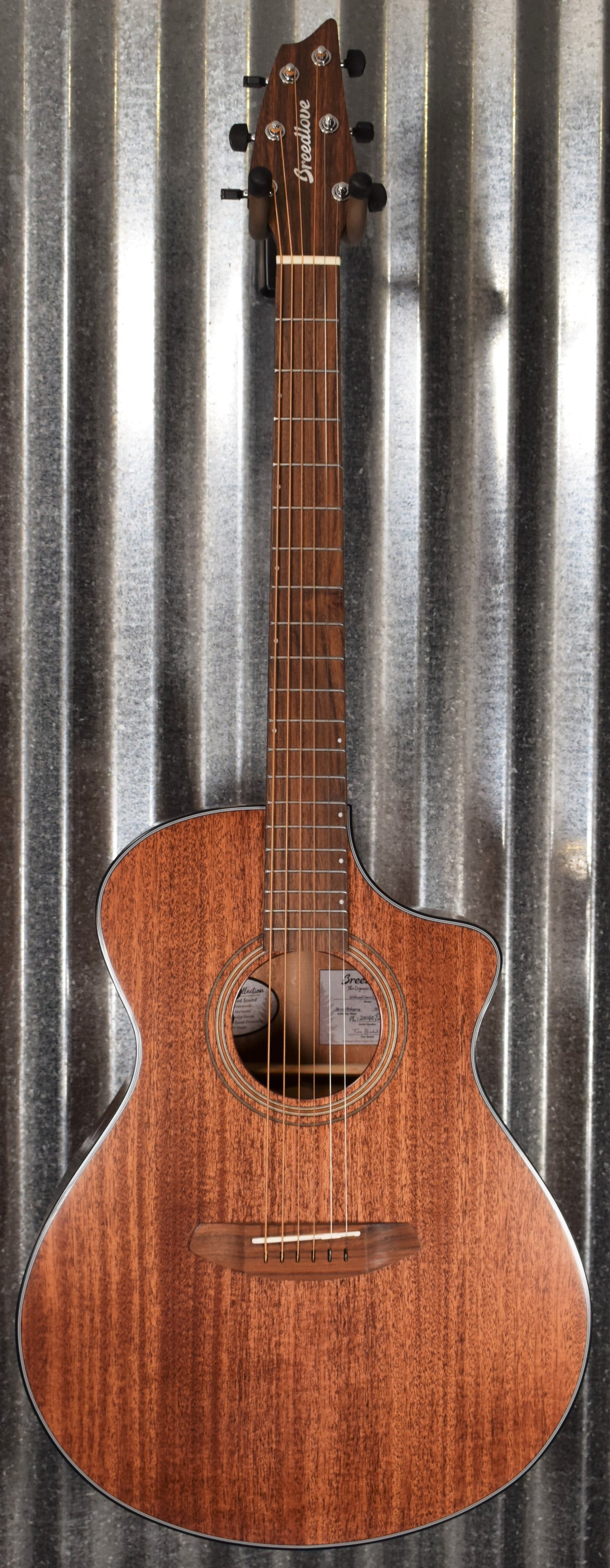 Breedlove Wildwood Concert Satin CE Mahogany Acoustic Electric Guitar B Stock #7207