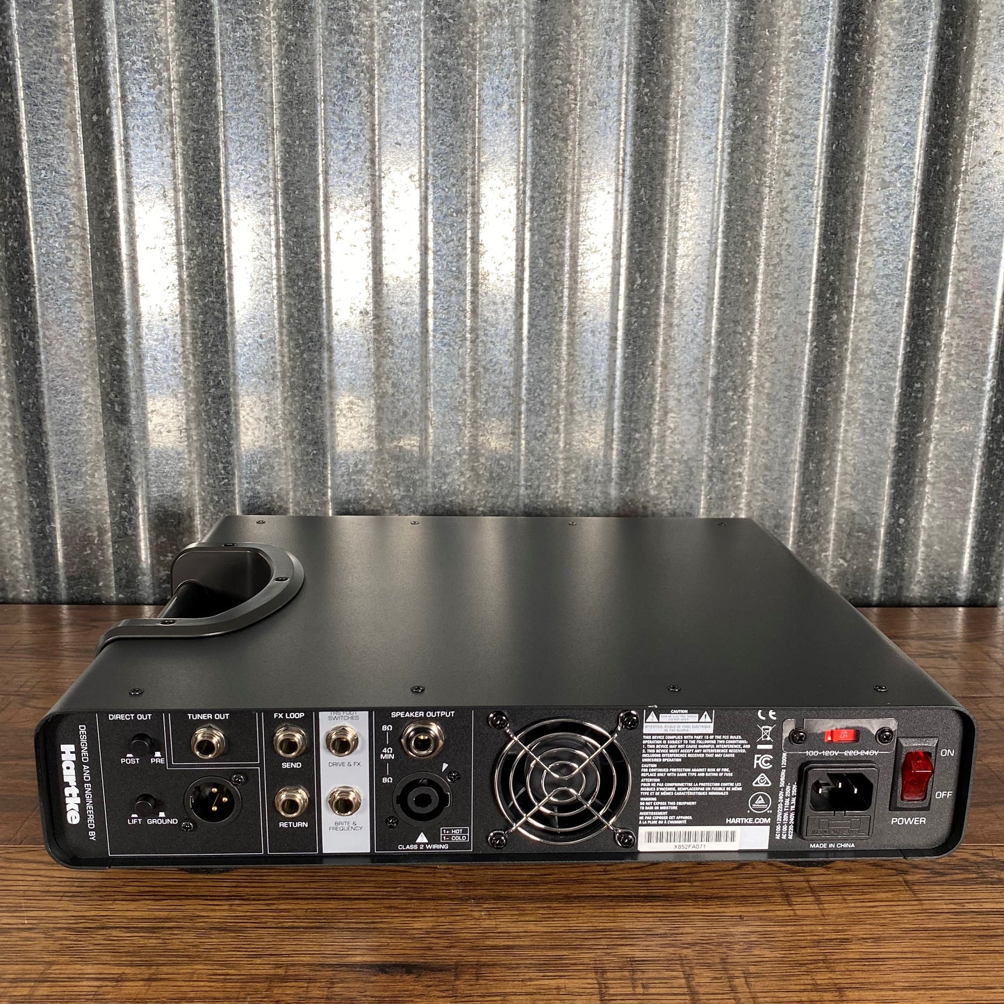 Hartke LX8500 800 Watt Light Weight Tube Preamp Bass Amplifier Head