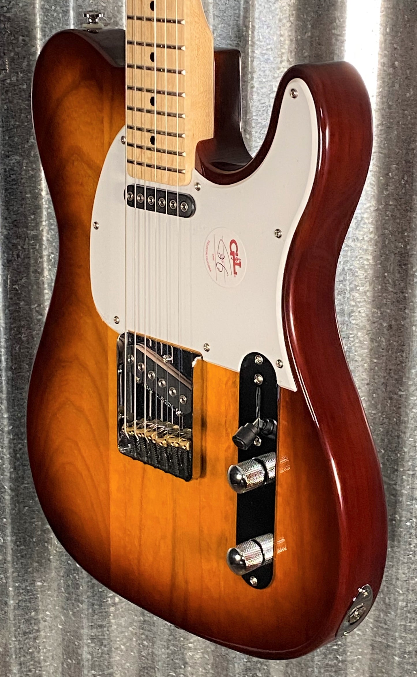G&L Tribute ASAT Classic Tobacco Sunburst Guitar #9268