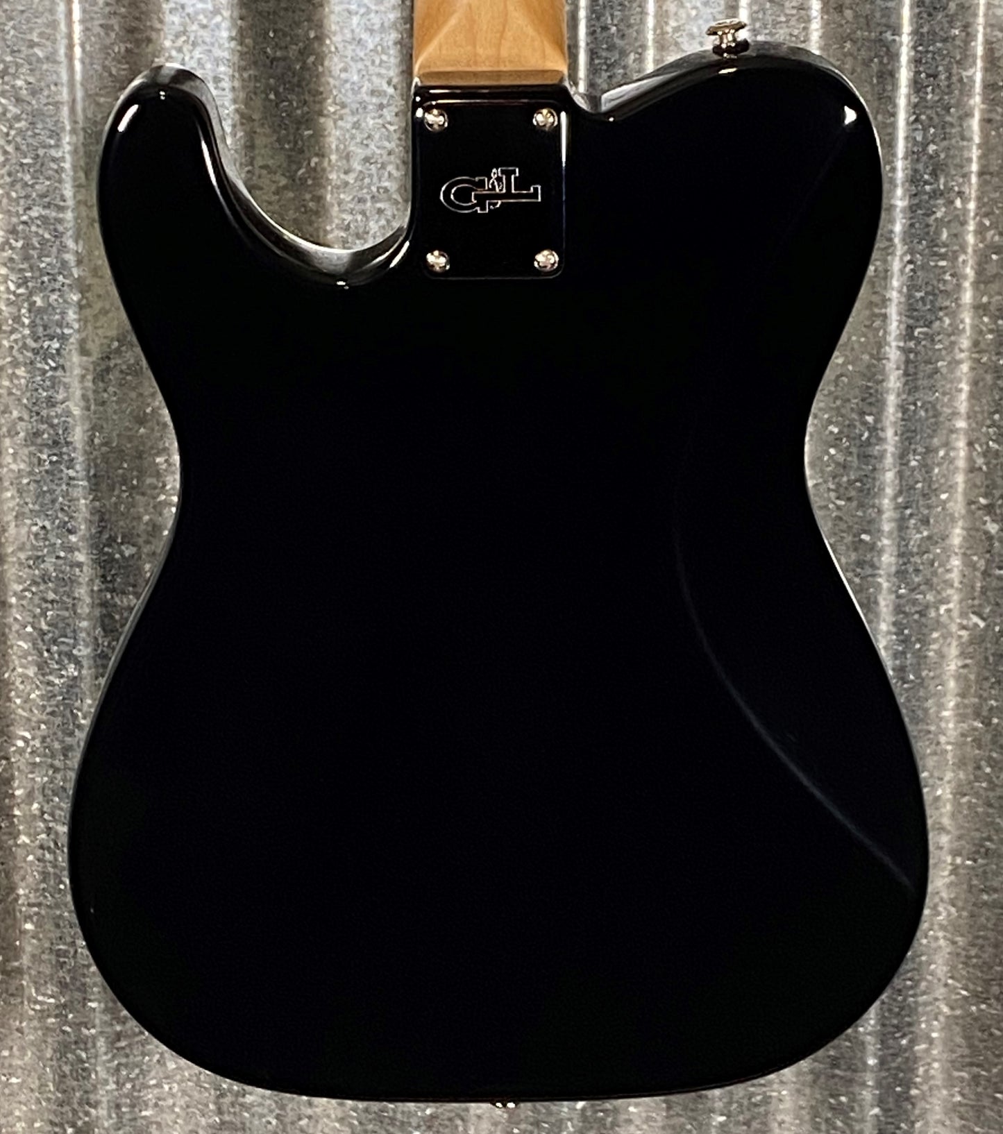 G&L USA ASAT Special Jet Black Guitar & Bag #5179 Used