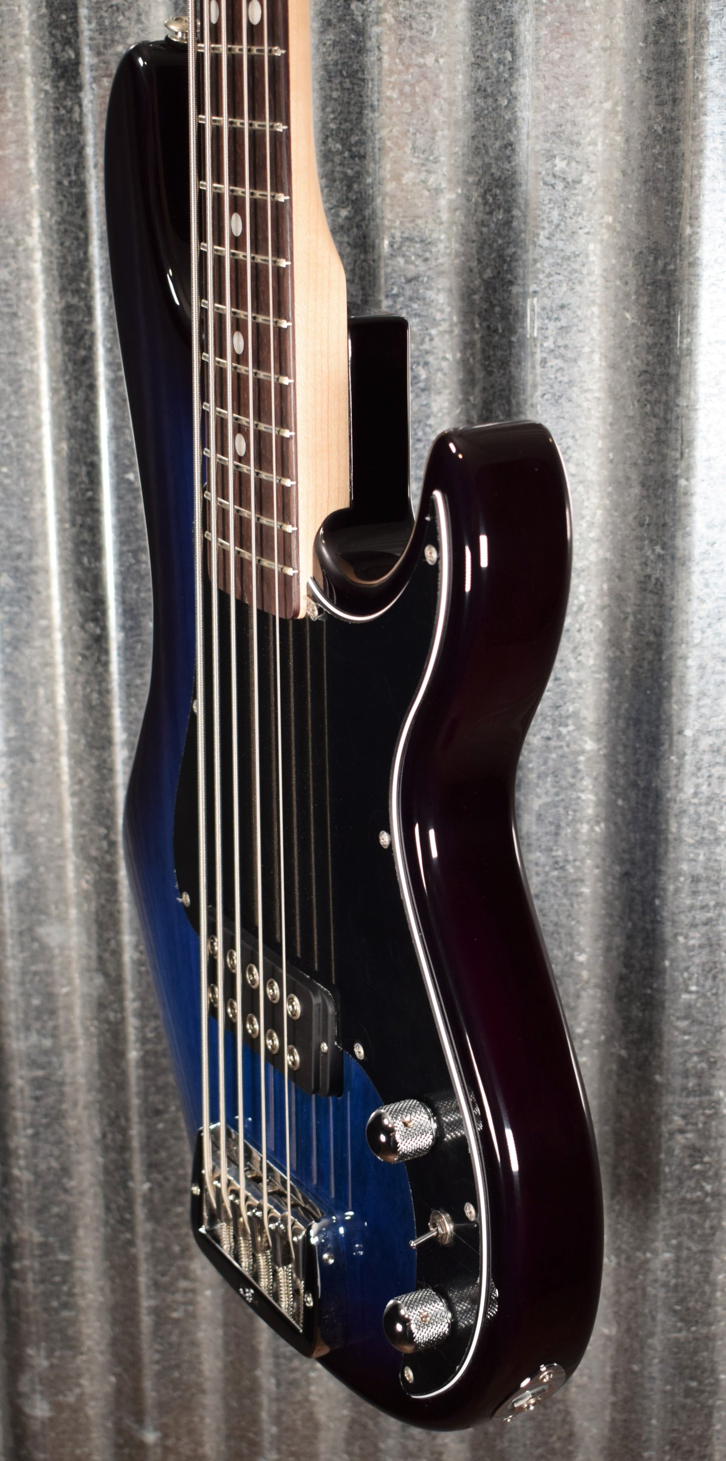 G&L USA Kiloton 5 String Bass Blueburst & Case 2020 #0174