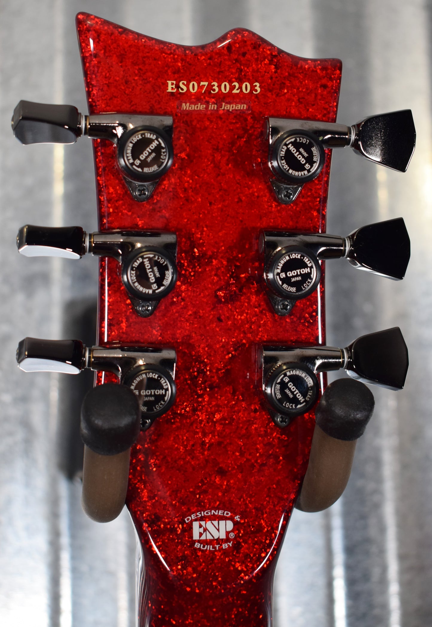 ESP E-II Eclipse DB Red Sparkle EMG Guitar & Case EIIECDBRSP Japan #ES0730203