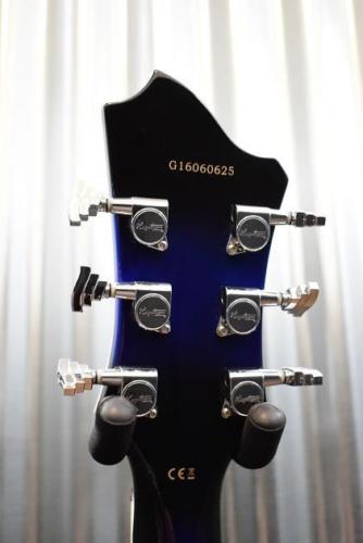 Hagstrom Super VIking SUVIK-DBS Dark Baltic Sea Semi-Hollow Guitar #625