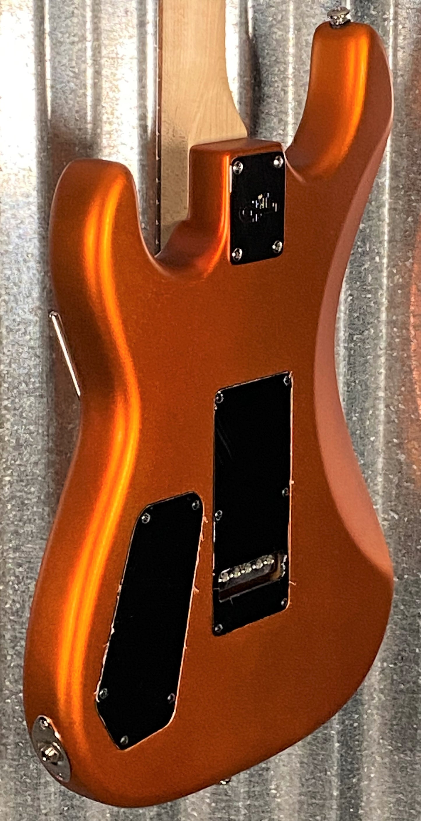 G&L USA Legacy HSS RMC Tangerine Metallic Guitar & Case #5190
