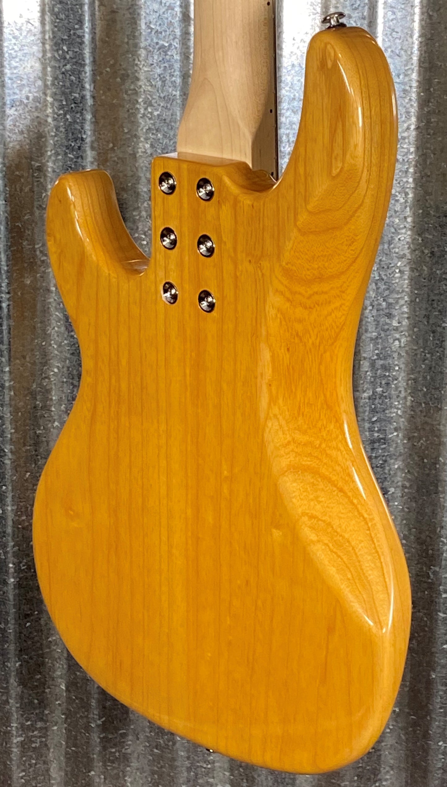 G&L USA Kiloton 5 String Natural Bass & Case #6403