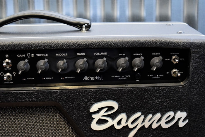Bogner Alchemist 112 40 Watt Tube Guitar Amp with Footswitch Delay & Reverb Used