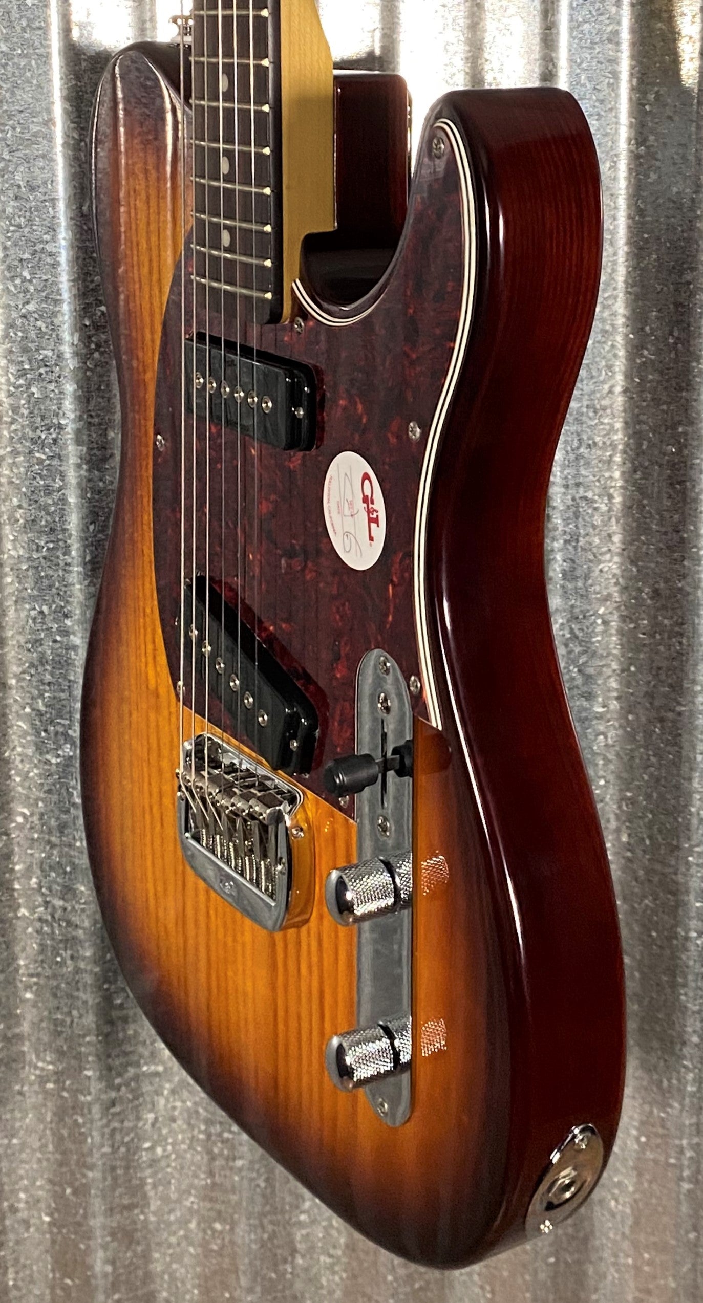 G&L Tribute ASAT Special Tobacco Sunburst Guitar #0992