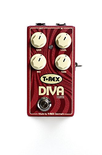 T-Rex Engineering Diva Drive Overdrive With Blend Guitar Effect Pedal Demo #496