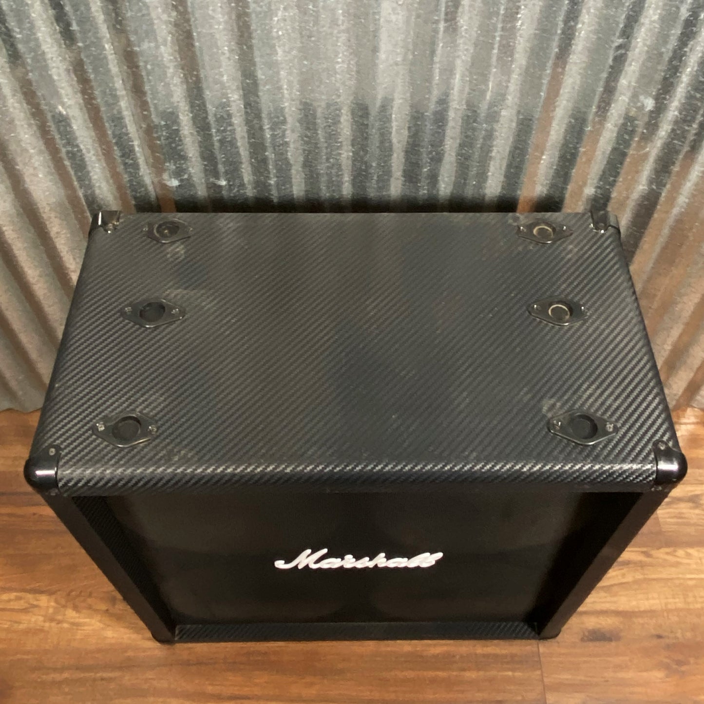 Marshall MG412BCF 4x12" 120 Watt 8ohm Straight Guitar Amplifier Extension Speaker Cabinet Black Used