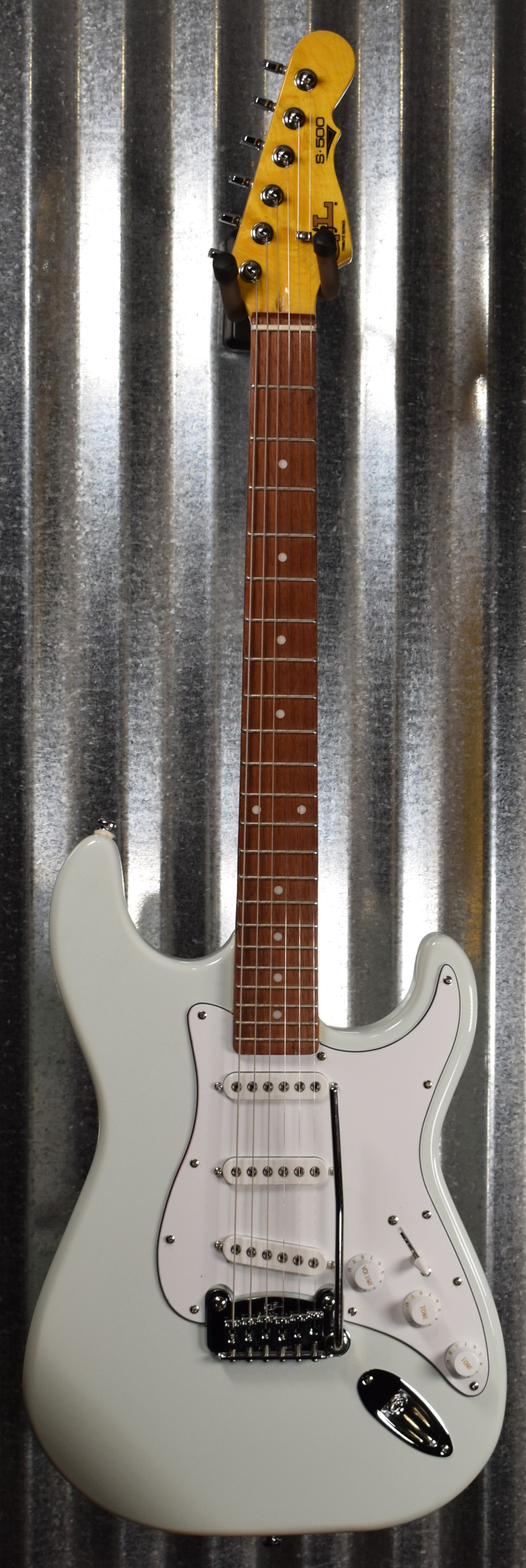 G&L Tribute S-500 Sonic Blue Guitar S500 #2813 Demo