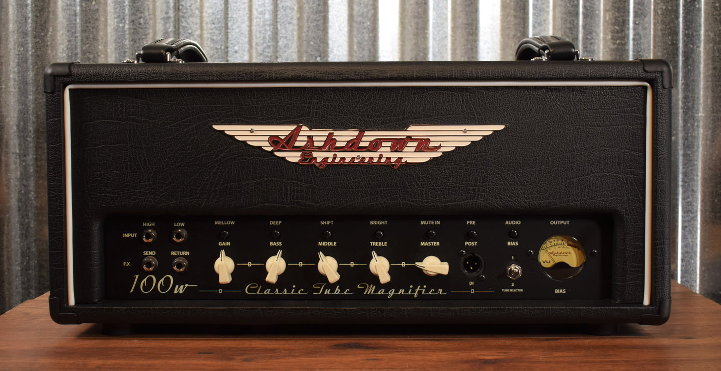 Ashdown Engineering CTM-100 100 Watt All Tube Bass Head Amplifier Demo