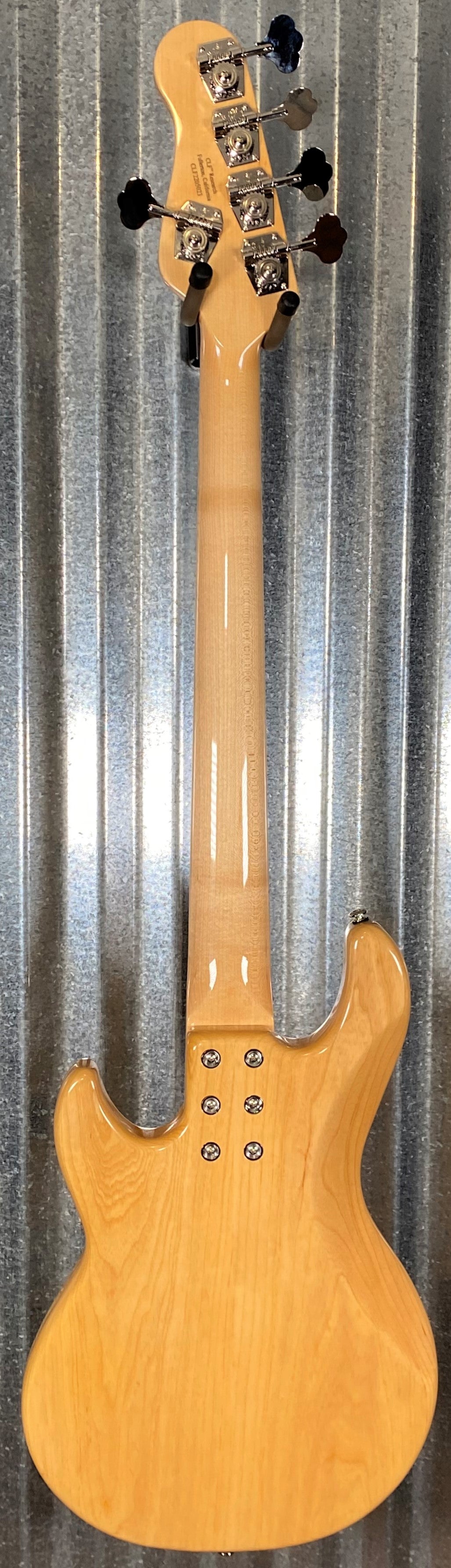 G&L USA CLF Research L-1000 S750 5 String Bass Natural & Case #5023